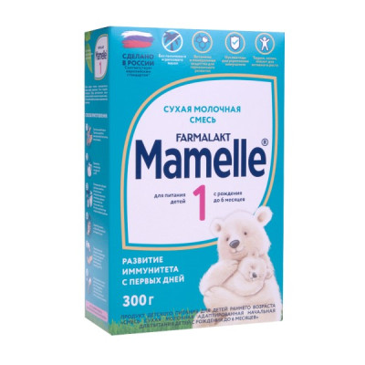 Детская смесь, молочная Mamelle 1 Premium с рождения 300 г