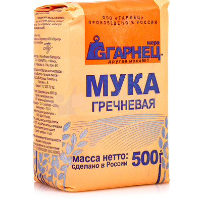 Мука Гречневая Гарнец Мера 500 г