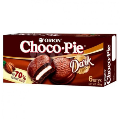 Печенье Orion Сhосо Pie Dark (30 г х 6 шт.)