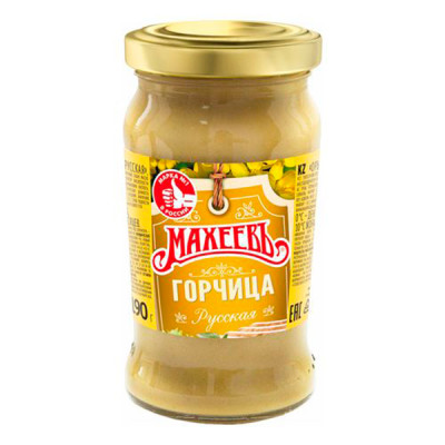 Горчица Русская Махеевъ 190 г