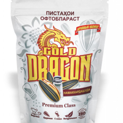 Семечки " DRAGON GOLD " с солью 90г