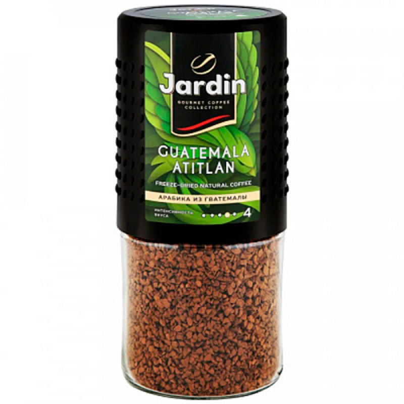 Кофе Jardin Guatemala Atitlan растворимый сублимированный 95г ст/б