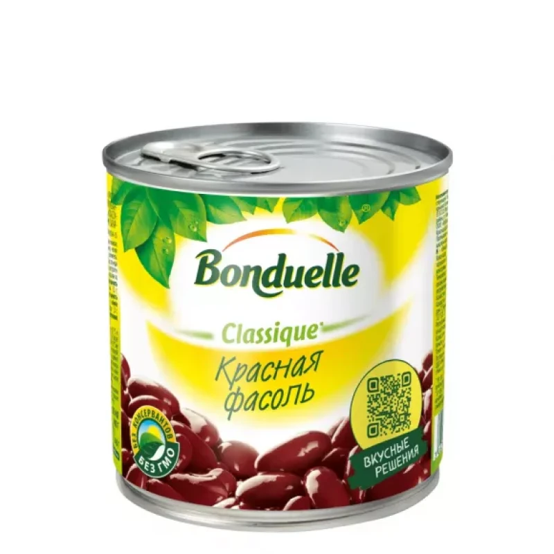 Красная фасоль "Bonduelle" Натуральная, 425 мл