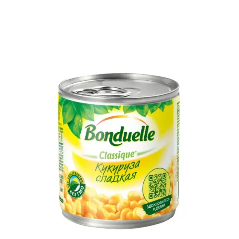 Кукуруза сладкая "Bonduelle" 212 мл