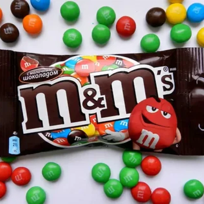 Драже с молочным шоколадом в глазури M&M`s м/у 45г