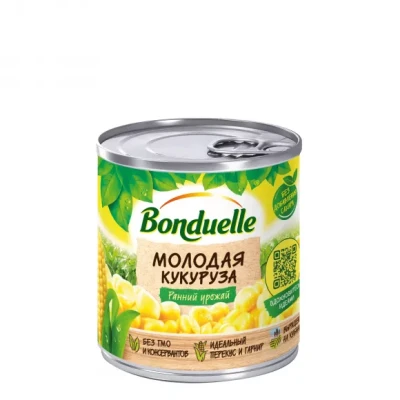 Молодая кукуруза "Bonduelle" 425 мл