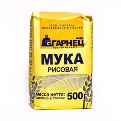 Мука Рисовая Гарнец Мера 500 г