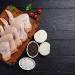 Крылышки куриные замороженные от Бахор цена за кг.