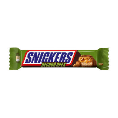 Шоколадный батончик "SNICKERS" Super Лесной орех 80 г