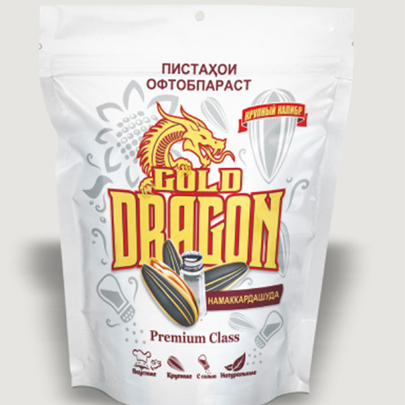 Семечки белые Gold Dragon Premium class 180 г