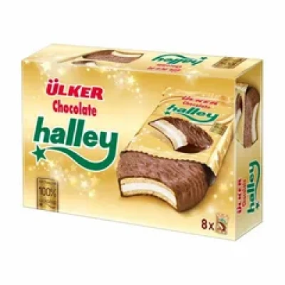 Печенье сэндвич "Ulker" Halley Chocolate 224гр